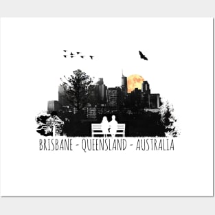 BRISBANE - QUEENSLAND - AUSTRALIA Posters and Art